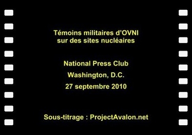 Témoins militaires d'OVNI sur des sites nucléaires - National Press Club