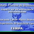 Conférence de Marie Thérèse de Brosses, J. Carter, P. Beake