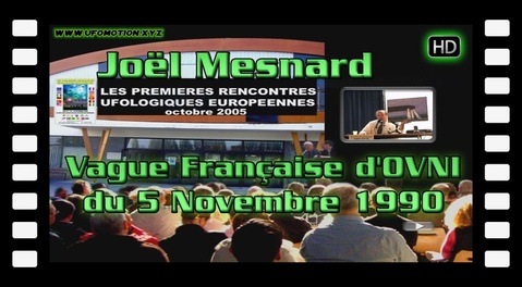 Joël Mesnard - Vague Française d'OVNIs du 5 Novembre 1990