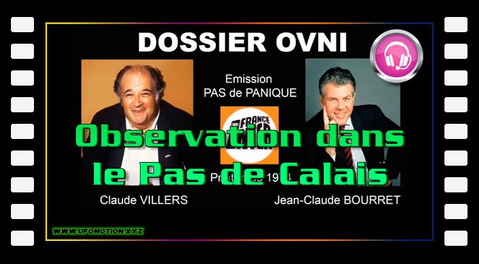 Dossier OVNI n° 16 Observation dans le Pas de Calais