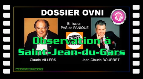 Dossier OVNI n° 22 Observation à Saint-Jean-du-Gars