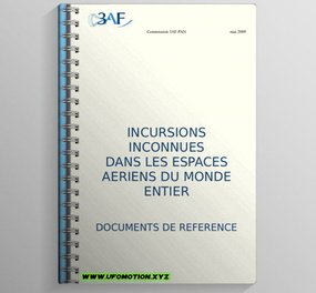 INCURSIONS INCONNUES - 3AF