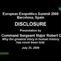 Robert Dean Sommet Européen Expolitique Barcelone 25 Juillet 2009