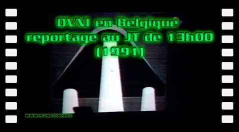 OVNI en Belgique : reportage au JT de 13 h 00 (1991)