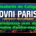 Élisabeth  de Caligny - Rencontres avec des humains d'outre-espace. Soirée Ovni Paris du 3 septembre 2019