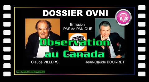 Dossier OVNI n° 17 Observation au Canada