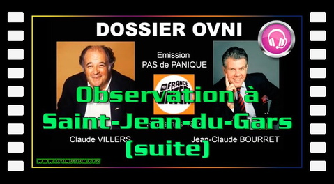 Dossier OVNI n° 23 Observation à Saint-Jean-du-Gars (suite)