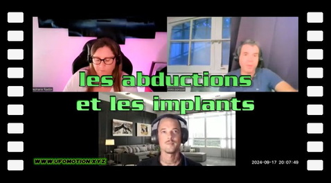 Paul Ponssot interview Stéphanie Nadon et Tony sur les abductions et les implants