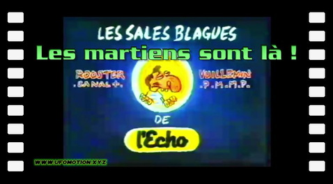 Les martiens sont là !