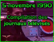 Documentaire ovni Vague d'OVNIs du 5 novembre 1990 - compilation JT